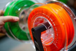 3d Printer Filament Spools different colours and materials