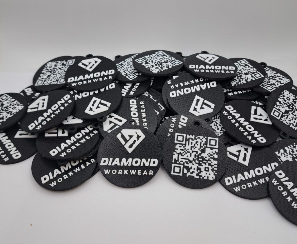 Diamond Workwear Keyring