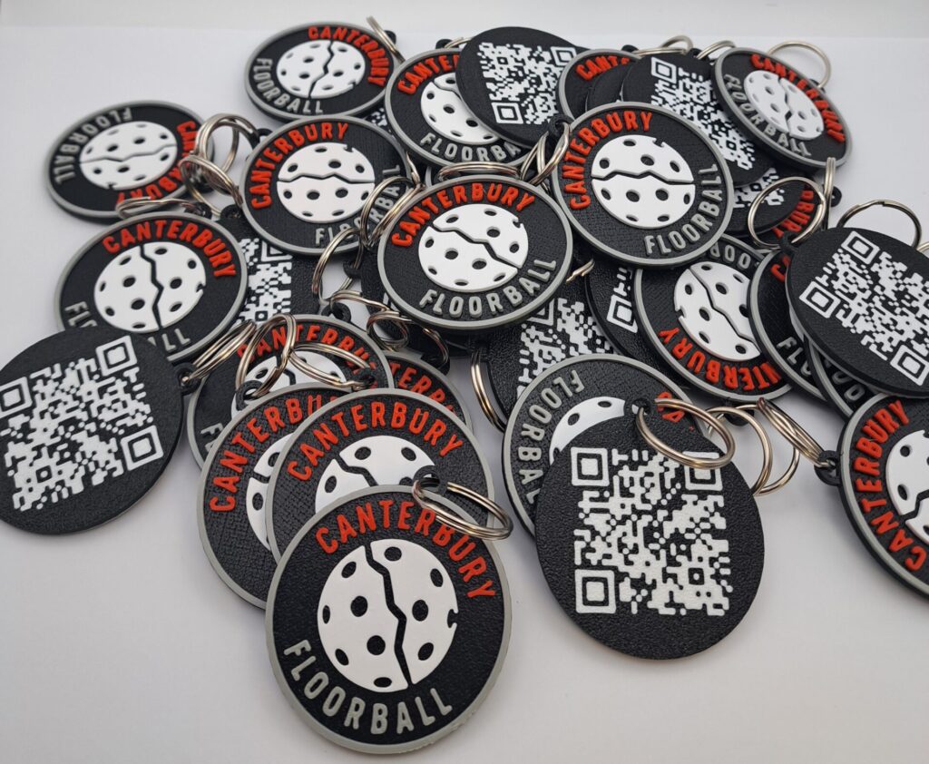 Canterbury Floorball Keyring